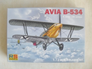 RS MODELS 1/72 92070 AVIA B-534 4th VERSION