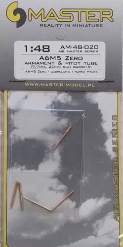 MASTERMODEL 1 48 AM-48-020 A6M5 ZERO ARMAMENT   PITOT TUBE