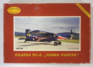 CLASSIC PLANE 1/72 CPI04 PILATUS PC-6 TURBO PORTER MILITARY AUSTRIA   SWITZERLAND