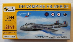 MARK I MODELS 1/144 14468 DH VAMPIRE FB.5/FB.52