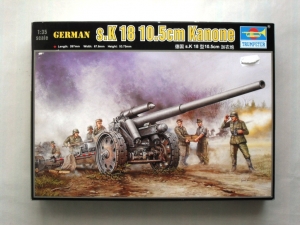TRUMPETER 1/35 02305 GERMAN s.K 18 10.5cm KANONE