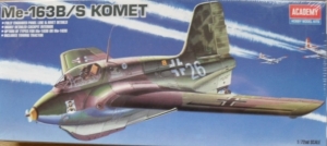  1/72 1673 MESSERSCHMITT Me 163B/S KOMET