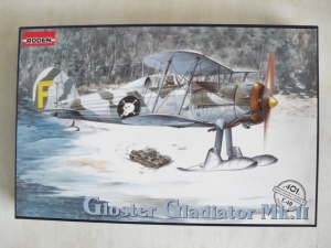 RODEN 1/48 401 GLADIATOR Mk.II WITH SKIS