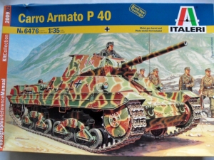 ITALERI 1/35 6476 CARRO ARMATO P 40