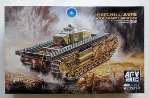 AFV CLUB 1/35 35259 CHURCHILL AVRE WITH SNAKE LAUNCHER