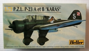 HELLER 1/72 80247 P.Z.L. P-23 A/B KARAS