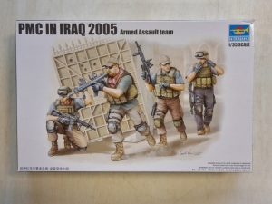 TRUMPETER 1/35 00419 PMC IN IRAQ 2005 ARMED ASSAULT TEAM