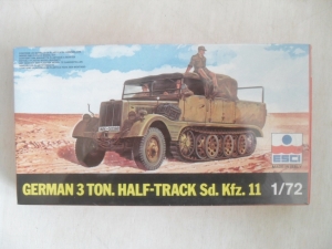 ESCI 1/72 8015 GERMAN 3 TON HALF-TRACK Sd.Kfz.11