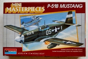 MONOGRAM 1/72 5005 P-51B MUSTANG
