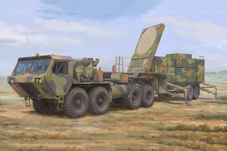 TRUMPETER MODELS 1/72 07159 MPQ-53 C-BAND TRACKING RADAR