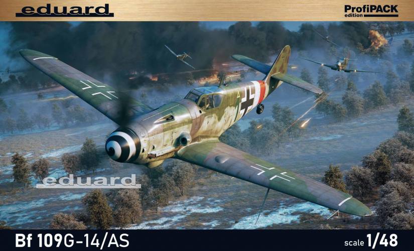 EDUARD 1/48 82162 BF 109 G-14/AS 