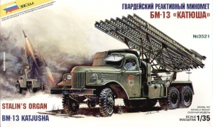 ZVEZDA 1/35 3521 RUSSIAN BM-13 KATYUSHA