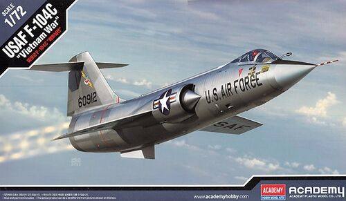 ACADEMY 1/72 12576 USAF F-104C VIETNAM WAR 