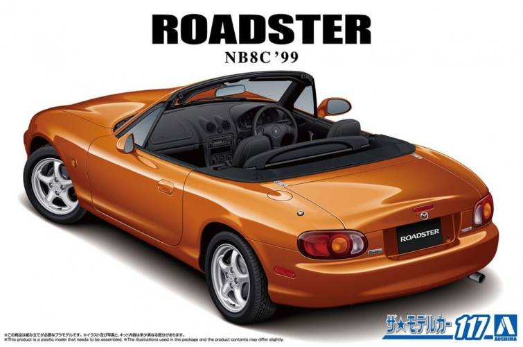 AOSHIMA 1/24 20468 MAZDA MX5 NB8C 99 ROADSTER