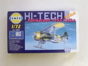 SMER 1/72 0892 POLIKARPOV I-153 CAJKA HI-TECH