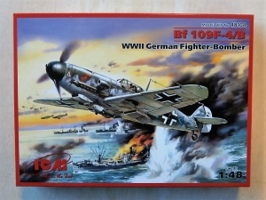 ICM 1/48 48104 MESSERSCHMITT Bf 109F-4/B