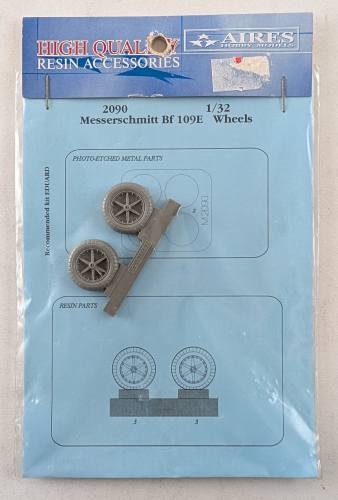 AIRES HOBBY MODELS 1/32 2090 MESSERSCHMITT BF 109E WHEELS