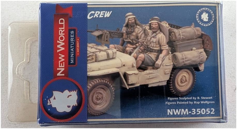 NEW WORLD MINIATURES 1/35 NWM-35052 SAS JEEP CREW