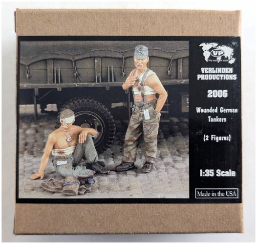 VERLINDEN PRODUCTIONS 1/35 2006 WOUNDED GERMAN TANKERS