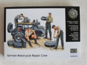 MASTERBOX 1/35 3560 GERMAN MOTORCYCLE REPAIR CREW
