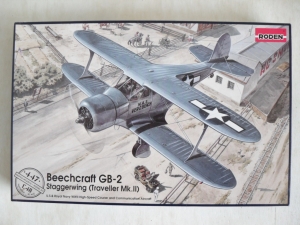 RODEN 1/48 447 BEECHCRAFT GB-2 STAGGERWING TRAVELLER Mk.II