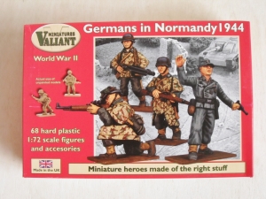 VALIANT MINIATURES 1/72 004 WWII GERMANS IN NORMANDY
