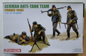 DRAGON 1/35 6196 GERMAN ANTI-TANK TEAM FRANCE 1940