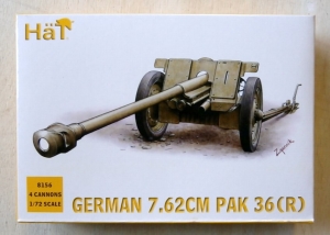 HAT INDUSTRIES 1/72 8156 GERMAN 7.62cm PAK 36 R 