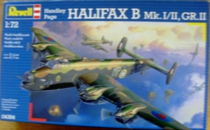 REVELL 1/72 04394 HANDLEY PAGE HALIFAX B Mk.I/II GR.II