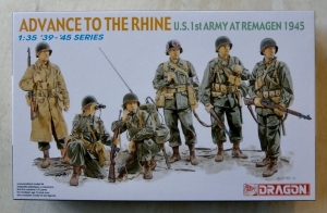 DRAGON 1/35 6271 ADVANCE TO RHINE US 1st ARMY AT REMAGEN 1945