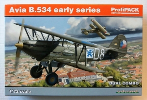 EDUARD 1/72 70103 AVIA B.534 EARLY SERIES DUAL COMBO