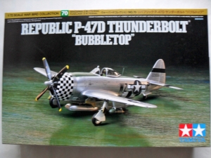 TAMIYA 1/72 60770 P-47D THUNDERBOLT BUBBLE TOP