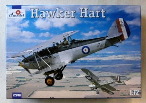 A MODEL 1/72 72240 HAWKER HART