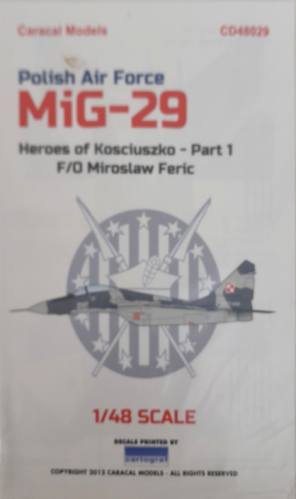 DISCOUNT DECALS 1/48 5138 CD48029   Polish Air Force MiG-29 