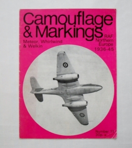 CAMOUFLAGE   MARKINGS  11. METEOR WHIRLWIND WELKIN RAF NORTHERN EUROPE 1936-45