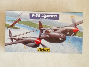 HELLER 1/72 80273 P-38 LIGHTNING