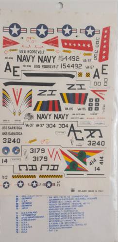 DISCOUNT DECALS  5176 ESCI LTV A-7