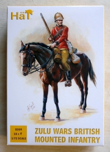 HAT INDUSTRIES 1/72 8209 ZULU WARS BRITISH MOUNTED INFANTRY