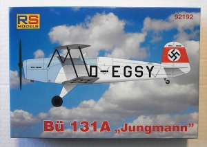 RS MODELS 1/72 92192 BUCKER Bu 131A JUNGMANN