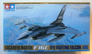 TAMIYA 1/48 61101 LOCKHEED MARTIN F-16C BLOCK 25/32 FIGHTING FALCON ANG