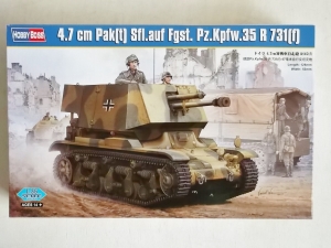 HOBBYBOSS 1/35 83807 4.7cm PAK t  Sfl.Auf Fgst. Pz.Kpfw.35 R 731 f 