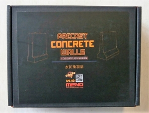 MENG 1/35 SPS-031 PRECAST CONCRETE WALLS