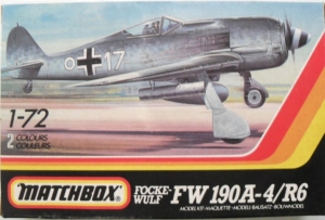 MATCHBOX 1/72 PK-51 FOCKE-WULF Fw 190A-4/R6