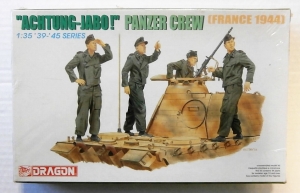 DRAGON 1/35 6191 ACHTUNG-JABO PANZER CREW FRANCE 1944
