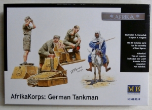 MASTERBOX 1/35 3559 AFRIKAKORPS GERMAN TANKMAN