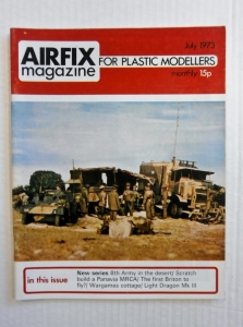 AIRFIX  AIRFIX MAGAZINE 1973 JULY