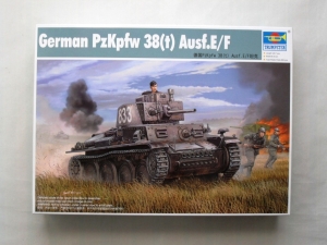 TRUMPETER 1/35 01577 Pz.Kpfw 38 t  Ausf.E/F