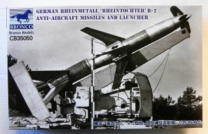 BRONCO 1/35 35050 GERMAN RHEINMETALL RHEINTOCHTER R-2 AA MISSILES AND LAUNCHER
