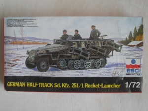 ESCI 1/72 8022 SD. KFZ. 251/1 ROCKET LAUNCHER