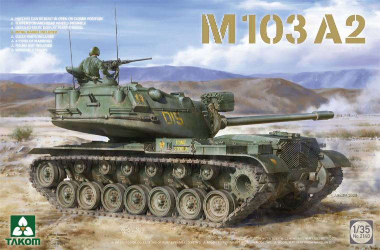 TAKOM 1/35 2140 M103 A2